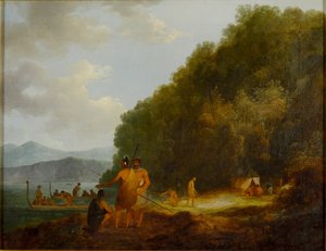 Ship Cove, Queen Charlotte Sound door John Webber