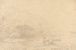 Uitzicht op het eiland Pulo Condore door John Webber