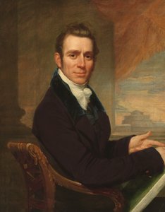 Joseph Delaplaine door John Wesley Jarvis