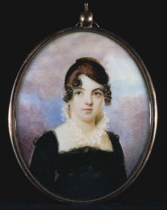Portret van een Vrouw door John Wesley Jarvis