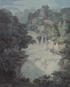 Corra Linn: Een van de Watervallen van de Clyde