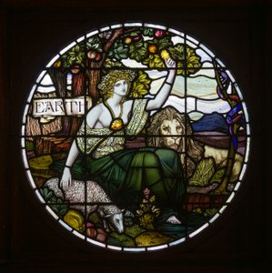 Aarde, Art Nouveau door John William Brown