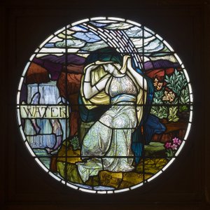Biddulph Grange, James Powell & Sons, John William Brown, Water, Art Nouveau