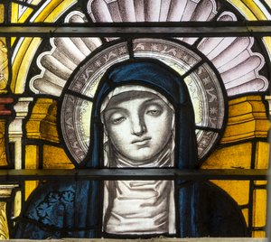 De Heilige Maagd Maria door John William Brown