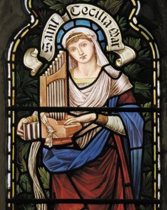 St Cecilia, Lady Chapel Raam door John William Brown