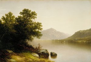 Lake George, 1857 door John William Casilear