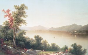 Lake George, 1857 door John William Casilear
