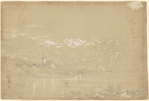 Meer van Brienz door John William Casilear