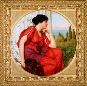 Dromerij, 1910 door John William Godward