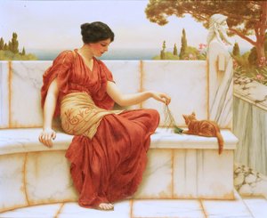 De favoriet door John William Godward