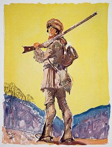 Davy Crockett door John William Jr. Thomason