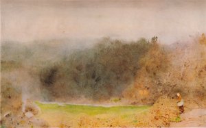 Het huisje van de jachtopziener, Somerset, 1904