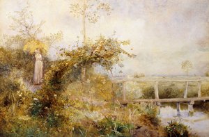 De terugkeer van het oogstveld door John William North