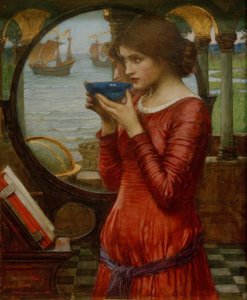 Bestemming door John William Waterhouse