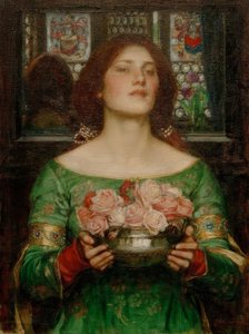 Pluk de rozen terwijl je kunt door John William Waterhouse