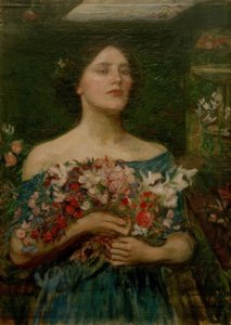 Pluk de rozen zolang het kan door John William Waterhouse