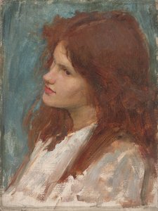 Hoofd van een meisje, c. 1892-1900