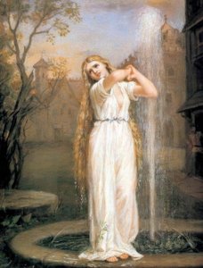 John William Waterhouse – Undine door John William Waterhouse