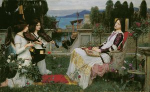 Sint Cecilia door John William Waterhouse