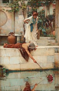 De redding, ca. 1890 door John William Waterhouse