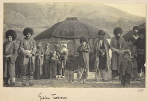 Razavi Khorasan Provincie, Iran, ca. 1908 (zw/w foto) door John Williams Watson