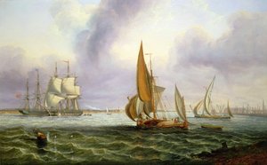 De Theems bij Woolwich