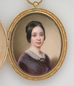 Varina Howell Davis, 1849 door John Wood Dodge