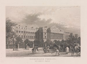 Cumberland Terrace, Regents Park door John Woods