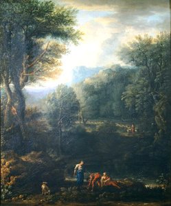 Klassiek landschap door John Wootton
