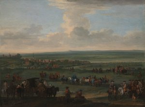 George I in Newmarket, 4 of 5 oktober, 1717