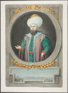 Amurat Kahn I, uit Portretten van de keizers van Turkije door John Young
