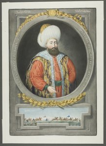 Bajazet Kahn I, uit Portretten van de Keizers van Turkije