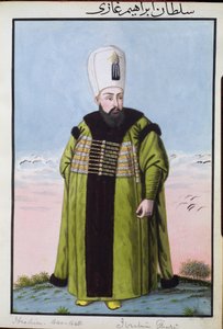Ibrahim (1615-48) Sultan 1640-48, uit 