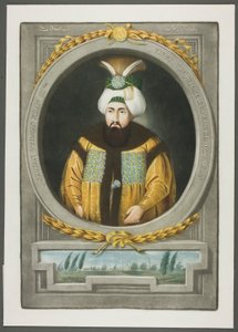 Othman Kahn III, uit Portretten van de keizers van Turkije door John Young