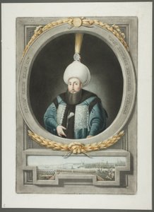 Selim Kahn III, uit Portretten van de keizers van Turkije door John Young