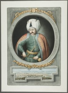 Selim Kahn I, uit Portretten van de Keizers van Turkije door John Young