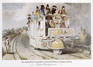 Dr. Churchs Londen & Birmingham Stoomkoets, 1833