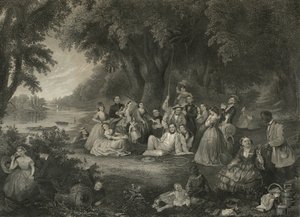 De Picknick op de Vierde Juli, ca. 1864