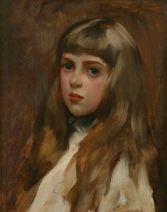 Portret van Marjorie Armstrong door John da Costa