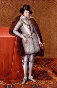 James VI en I door John de Critz the elder