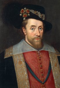 Portret van James Stuart (Edinburgh) door John de the Elder Critz
