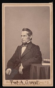 Portret van Arnold Henry Guyot door Johnston Bros