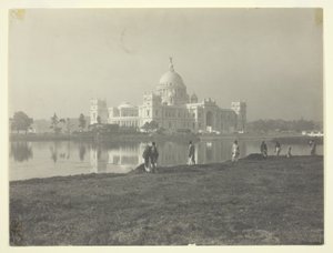 Victoria Memorial in Calcutta door Johnston and Hoffmann