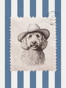 Doodle Dog Cowboy-stempel door Jolly and Dash