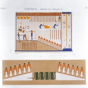 Illustraties van fresco