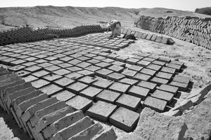 Baksteenfabrieken in Rajasthan, India, 2016 (foto) door Jon Nicholson