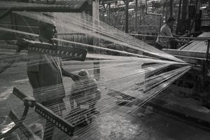 Jutefabriek, Kolkata, India, 2017 (foto) door Jon Nicholson