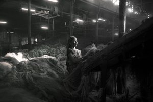 Jutefabriek, Kolkata, India, 2017 (foto) door Jon Nicholson