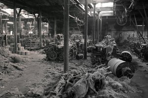 Jutefabriek, Kolkata, India, 2017 (foto) door Jon Nicholson