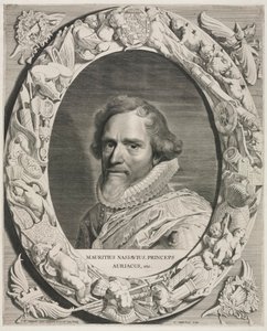 Maurits van Nassau door Jonas Suyderhoef